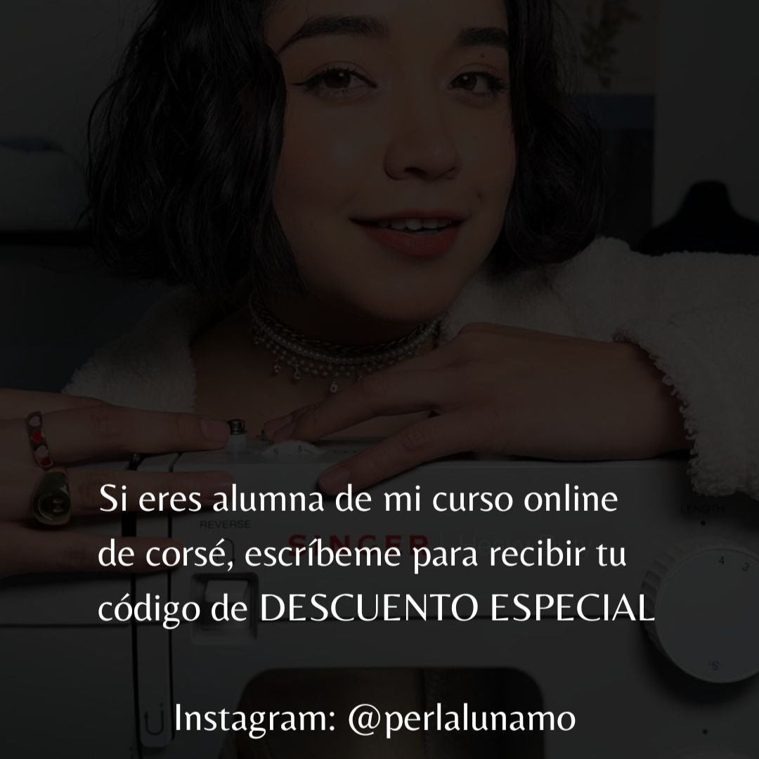 Preventa: Curso online de Patronaje de Plantillas Básicas