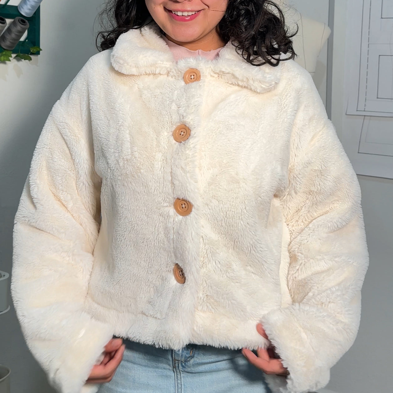 PATRÓN ABRIGO COZY - Unitalla